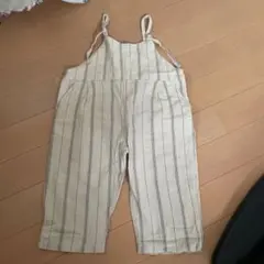 tete a tete ストライプ サロペット