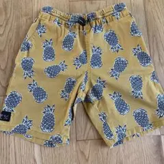 BREEZE キッズ ハーフパンツ パイナップル柄 110