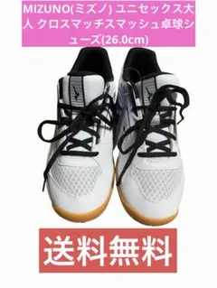 MIZUNO(ミズノ) ユニセックス大人 クロスマッチスマッシュ卓球シューズ