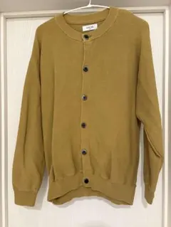 マスタード　カーディガン