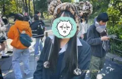 ヒョウ柄ファンキャップ