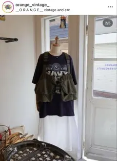 ミリタリーベスト　ヴィンテージ