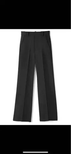 GRL センタープレスストレートパンツ　S