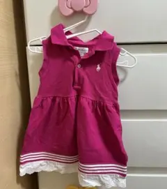 Ralph Lauren ピンク ワンピース 12M ベビー