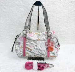 COACH コーチ ポピー ショルダーバッグ 2way スパンコール A4 - メルカリ