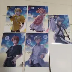 カラフルピーチ♡クリアポスター　5枚セット