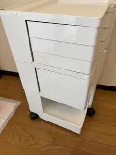 ボビーワゴン 3段5トレイ　ホワイト