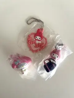 匿名配送★マイメロディ⭐︎ガチャガチャ⭐︎キーホルダー 3個セット