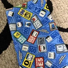 車両プリントの生地