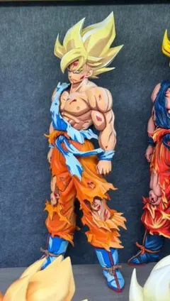 ドラゴンボールSMSPフィギュアスーパーサイヤ人孫悟空 ニ次元彩色