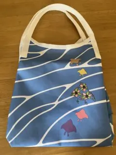 三越 バック オリジナル トートバッグ 非売品MITSUKOSHI 千鳥柄のサムネイル