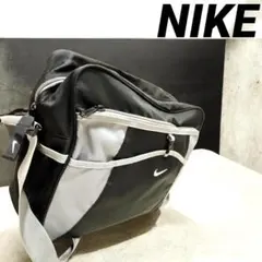 NIKE ナイキ ショルダーバッグ メッセンジャーバッグ ブラック グレー A4のサムネイル