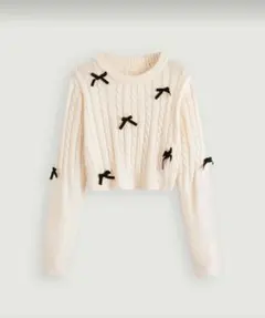 リボンケーブルニット