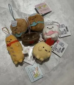 すみっコぐらし あつまるんです いろんななかまマスコット 全5種コンプ
