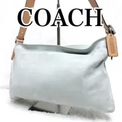激レア✨COACH コーチ　ヌバック　レザー　ショルダーバッグ　オールドコーチ