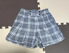子供服★グレー チェック 半ズボン160サイズ美品商品！早い者勝ち‼︎