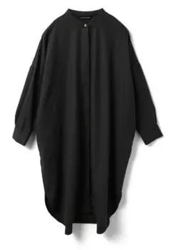 【3/12最終値下げ】美品★mizuiroind ウール混シャツワンピース