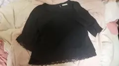 PATTERN fiona 長袖 レース ブラックのサムネイル