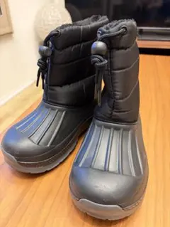 スノーブーツ　ひらき　ブラック S