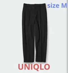 UNIQLO ヒートテックタックテーパードパンツ　黒　M