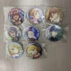 プロセカ　グリッター缶バッジ　8個セット