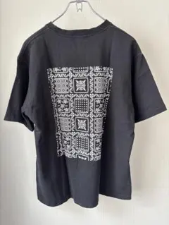 Reyn Spooner バンダナバックプリント Tシャツ ブラックのサムネイル