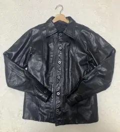 美品 5351プールオム 切替 メルトン ゴートレザー ライダース スタジャン 2025年最新】Yahoo!オークション -5351 レザーの中古品・新品