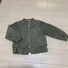 petit main フリル裾付きジャケット 110cm