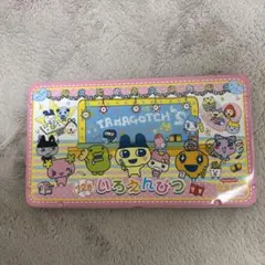 たまごっち 色鉛筆セット 12本　缶ケース入り　当時物