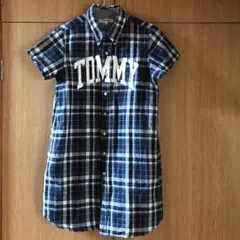 トミーヒルフィガー　シャツワンピ　Mサイズ