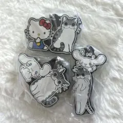 夜は猫といっしょ✕サンリオ ラバーマスコット キティ シナモン キュルガ