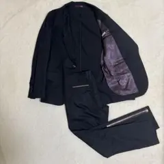 Paul Smith ポールスミス 白タグ スーツ M ネイビー ジップパンツ