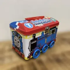 レトロ　きかんしゃトーマス トーマス缶 収納ケース　空き缶