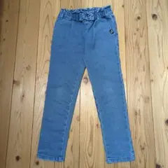 【130サイズ】デニムブルー 長ズボン