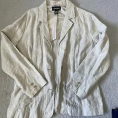 【美品】Eddie Bauer テーラードジャケット XL 麻100%のサムネイル