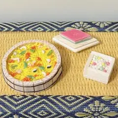 ハンドメイド ミニチュア ひな祭りセット No7