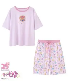 新品未使用 おジャ魔女どれみ PEACH JOHN パジャマ ルームウェアのサムネイル