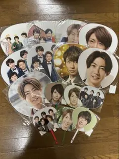 嵐 うちわ 大野智 櫻井翔 相葉雅紀 二宮和也 松本潤 ARASHI