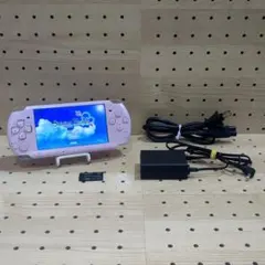 動作品/点検・整備済み psp3000 本体 ブロッサム・ピンク（付属品あり）