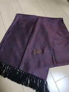 KENZO 上品なストール 新品タグ付きです ケンゾー大判 ストール スカーフ F968EU713PEQ 21 タイガー (KENZO