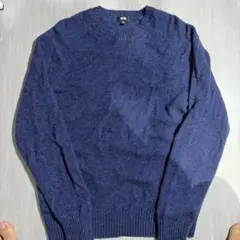 UNIQLO ネイビー クルーネックセーター M
