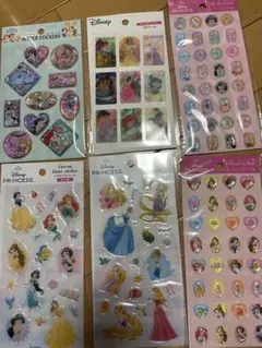 セリア プリンセス ディズニー シール ストーンシール　ウォーターシール