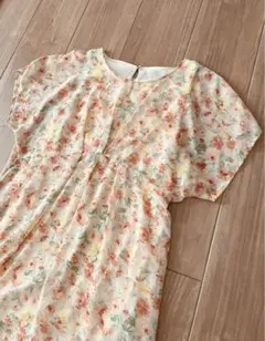 earth music&ecology 花柄ワンピース