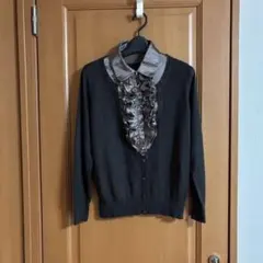 お値下げ 洗える 重ね着風ニット M〜L