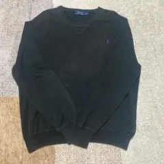 Polo Ralph Lauren XL ブラック スウェット　ホースロゴ
