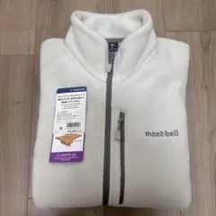 mont-bell クリマプラス100 フリース Mサイズ アイボリー メンズ