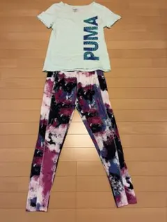 t*o様 PUMA Tシャツとレギンスセット