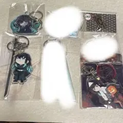 鬼滅の刃 時透無一郎 アクリルキーホルダー 4点セット