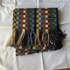 The Museum of Modern Art チェック柄マフラー