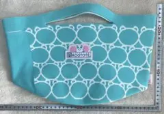 【非売品レア　ROOTOTE トートバッグ ライトブルー パンダ柄】のサムネイル